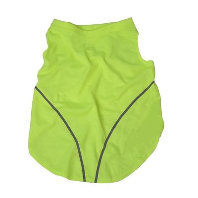 China Stocked Hot sell pet Sleeveless cooling and quick-drying Vest  suitable for outdoor sports of pets for sale