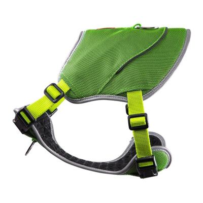 China Quick Release High Quality Breathable, wearable, easy to take and wear vest-style harness with leash for sale