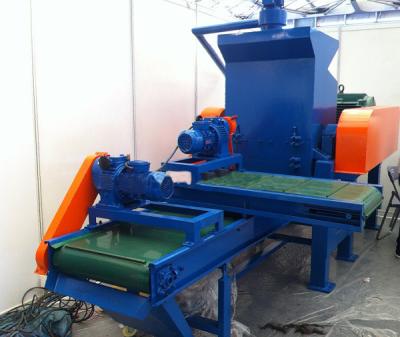 China Industrial Tyre Crushing Machine Wear Resistant Steel Knife Water Cooled for sale