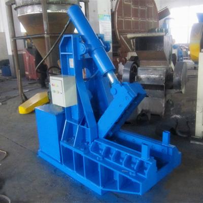 China Hydraulic Tyre Cutting Machine Production Line Making Rubber Powder for sale