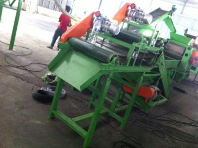 China Horizontal Tire Recycling Machine Processing Into Powder Equipment for sale