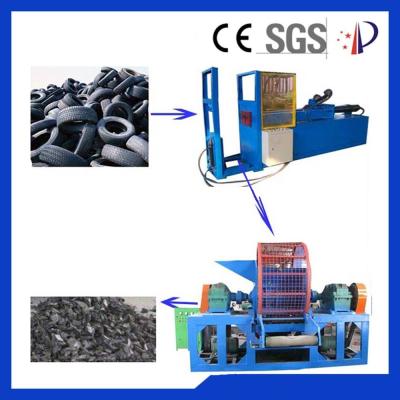 China Energy Saving Tire Recycling Machine 3 Phases Crumb Rubber Plant for sale