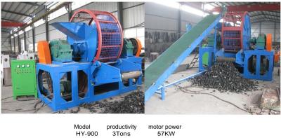 China OTR Tyre Recycling Machines Production Line 2800MM Customized Size for sale