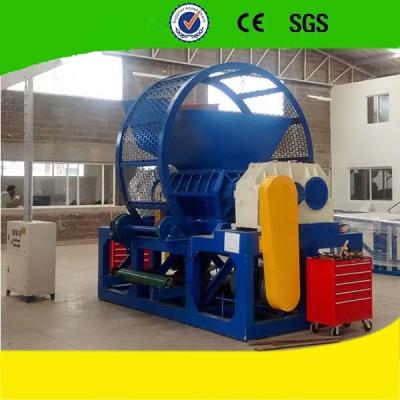 China PLC Control System Rubber Shredding Machine 14 RPM Screen Speed for sale