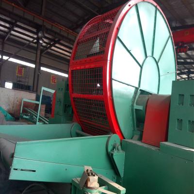 China Mobile Tire Shredder Machine Automatic 600MM - 1200MM Industrial for sale