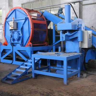 China Single Shaft Tyre Rubber Recycling Equipment Three Phase 380V 50Hz for sale