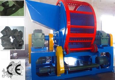 China Industrial Tyre Shredding Machine / Waste Tyre Recycling Machinery for sale