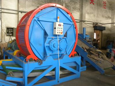 China 16 R/Min Tyre Shredding Machine Big Capacity 1500 kg/h for Industry for sale