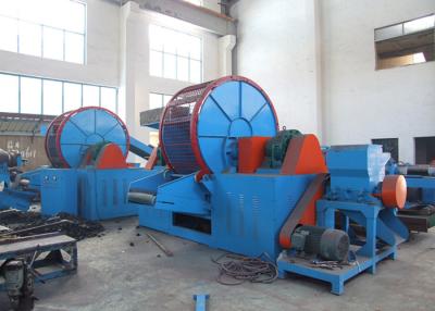 China Rubber Tyre Shredding Machine 22 × 2KW with SGS CE Certification for sale