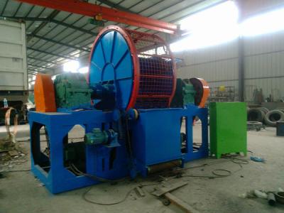 China Het Schrootband van de Koolstofstaal Dubbele Macht Recyclingsmachine voor Afvalrubber Te koop