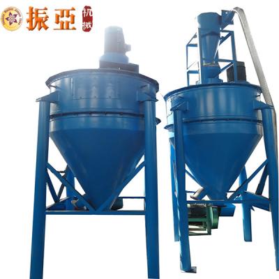 China Rubber Fiber Separator Waste Tyre Recycling Line Grinder Pulverization for sale