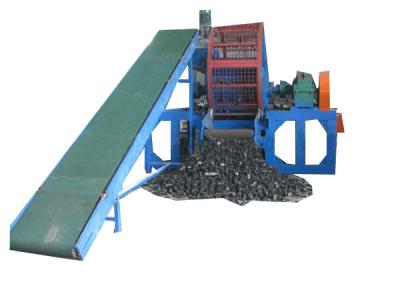 China Waste Tire Shredder Machine / Rubber Powder Making Machine Water Cooling for sale