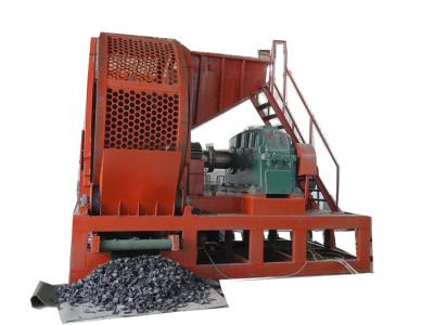 China Plastic Tire Shredder Machines With Double Shaft For Truck Tyre for sale