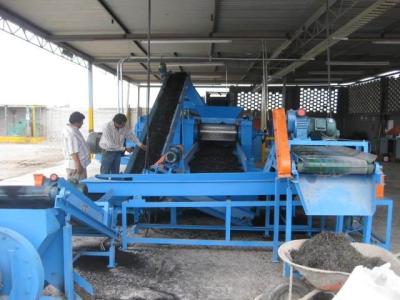 China Eco Friendly Shredder Waste Tire Recycling Plant Making Crumb Rubber for sale