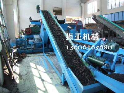 China Customized Waster Rubber Recycling Plant Tire Shredding Equipment for sale