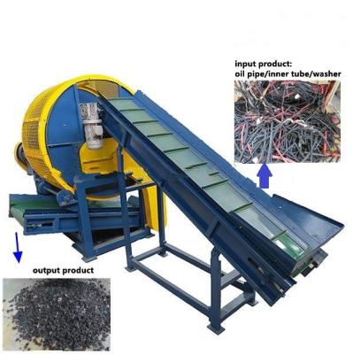 China Two Roll Mill Shredder Tyre Recycling Equipment High Output Portable for sale