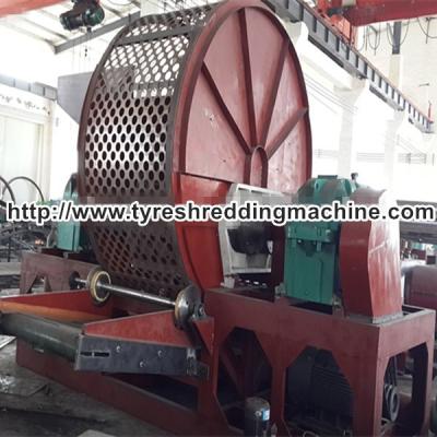 China Car Tire Rubber Granulator Recycling Plant 30 - 80 mesh For Industries for sale