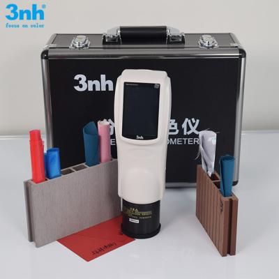 China Handheld Color Measuring Device CIE LAB Delta E Portable Spectrophotometer 45/0 NS800 for sale