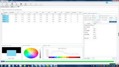 China Spectral Curve Color Matching Software Lab Value YS6060 Spectrophotometer Match for sale