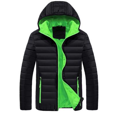 China OEM Viable Men's Wholesale Stripper Down Jacket Waterproof To Customize Men's Quilted Cotton Jacket For Relaxtion-Lightweight Winter Safari for sale