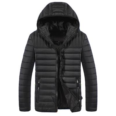 China OEM Viable Men's Wholesale Stripper Down Jacket Waterproof To Customize Men's Quilted Cotton Jacket For Relaxtion-Lightweight Winter Safari for sale