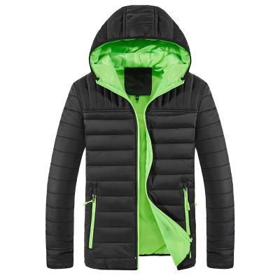 China OEM Viable Men's Wholesale Stripper Down Jacket Waterproof To Customize Men's Quilted Cotton Jacket For Relaxtion-Lightweight Winter Safari for sale