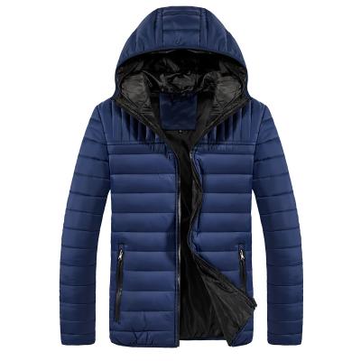 China OEM Viable Men's Wholesale Stripper Down Jacket Waterproof To Customize Men's Quilted Cotton Jacket For Relaxtion-Lightweight Winter Safari for sale