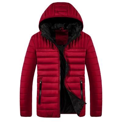 China OEM Viable Men's Wholesale Stripper Down Jacket Waterproof To Customize Men's Quilted Cotton Jacket For Relaxtion-Lightweight Winter Safari for sale