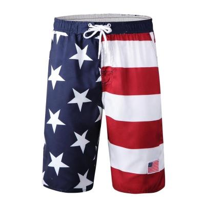 China Wholesale QUICK DRY Men's Beach Wear Trunks and Swimming Swimwear Trunks Beach Shorts Men's Drawstring Swimwear Summer Shorts with Elastic Waist for sale