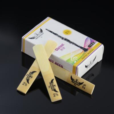 China Clarinet Reed Roffee Woodwind Musical Instrument Parts Accessories Clarinet Reed Reeds for sale