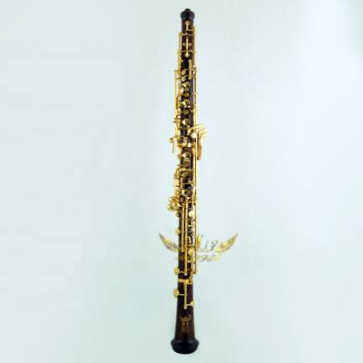 China Professional Rosewood Gold Plated Level Rosewood Semi Automatic Oboe from Roffee in Rosewood for sale