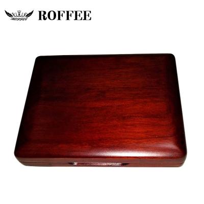 China Musical Instrument Maple Roffee Red Color Wooden Oboe Parts For Accessories Woodwinds Reed Case Hold 10 Pcs Reeds for sale