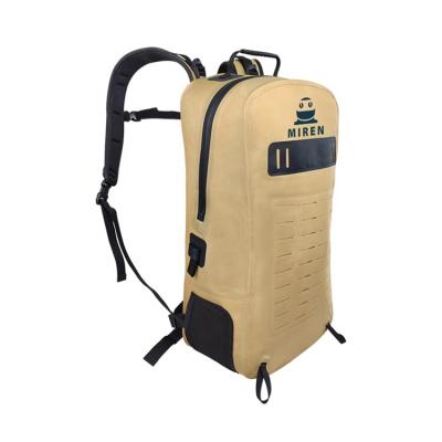 China Light Yellow Outdoor Activity 25L Waterproof Bag Lightweight Tpu Backpack for sale