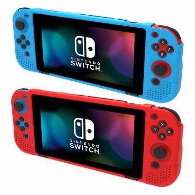 China For Nintendo Switch OLED HOXC Nintendo Switch OLED Case, Silicone Cover Device For Nintendo Switch OLED, Full Protect Shell Case For OLED Switch for sale