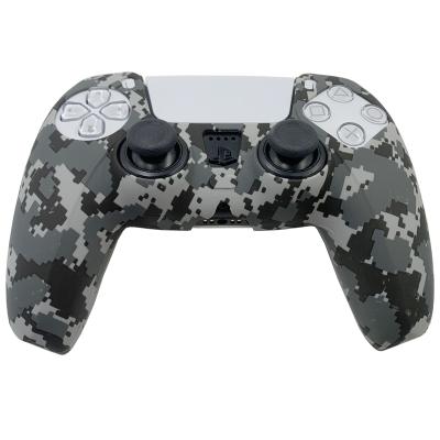 China High Quality Customizable Silicone Colors Protective Case/Cover Anti-Slip Gamepad Protector For Ps5 Controller for sale