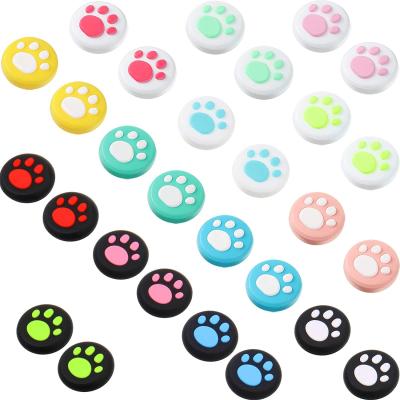 China Protective Thumb Grips Replacement Cat Claw Joystick Silicone Cat Stick Analog Cover Compatible With PS 5/4/3/2 Xbox 360/One for sale