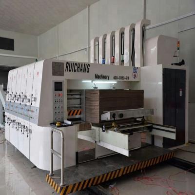 China Factory Price Corrugated Cardboard Box Printing Corrugated Cardboard Slot Die Cut Machine With CE /ISO Certificate for sale