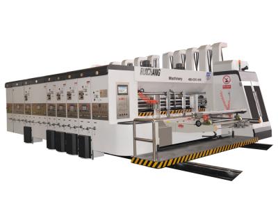 China Hotels Factory Price Fully Automatic 1 Colors Printing Die Cutting Machine With Stacker for sale