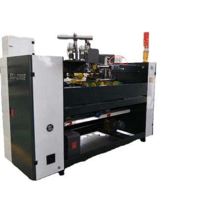 China Food Double Servo Semi-automatic Corrugated Carton Box Stitching Machine for sale