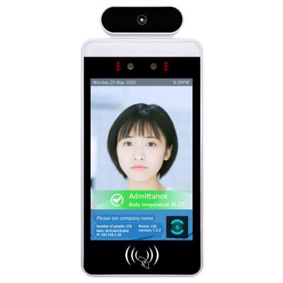 China Android Face Recognition AI Camera Face Recognition 8 Inch Touch Screen L-vision Temperature Measurement for sale