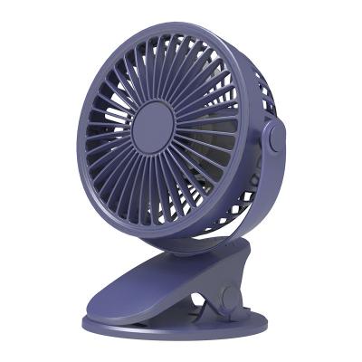 China 8 Inch Rechargeable Clip Fan 3600mAh Battery Small Quiet Desk Fan for sale