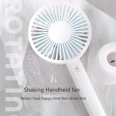 China 2 In 1 Desktop Hand Held Electric Fan DC5V 5W With Water Spray for sale