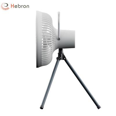 China Multifunctional Outdoor Camping Fan USB Cooling Fan Tripod With LED Light for sale