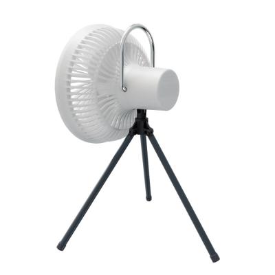 China 7800mAh Rechargeable LED Ceiling Fan Multifunctional Mini Tripod Portable Fan for sale