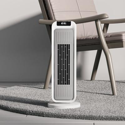 China Portable Electric PTC Heater Fan USB Powered IP44 Waterproof Oscillating Fan Heater for sale