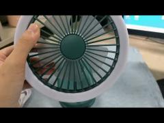 Tent 6 Inch Oscillating Clip Fan 4000mAh Battery Operated