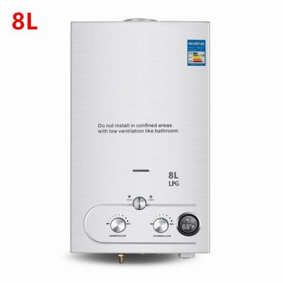 China Instant Water Heater 6L/8L/10L/12L/16L/18L Boiler On Demand Outdoor Hot Gas Propane Propane LPG Boiler for sale