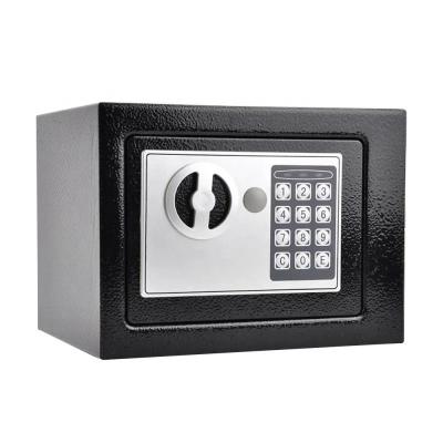 China Mini Security Box Security Home Safe Box Electronic Safe Box With Key 17E for sale