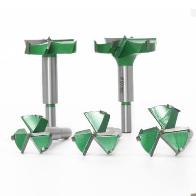 China Good Quality Hole Saw Cutter Hinge Hole Sounding Earth 3 Forstner Teeth Slim Drill Bits Woodworking Tools for sale