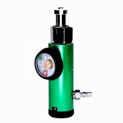 China Aluminum CO2 22psi CGA320 Gas Carbon Dioxide Pressure Regulator With Barb Outlet for sale